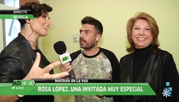La voz de Rosa López (Andalucía Directo-Canal Sur)